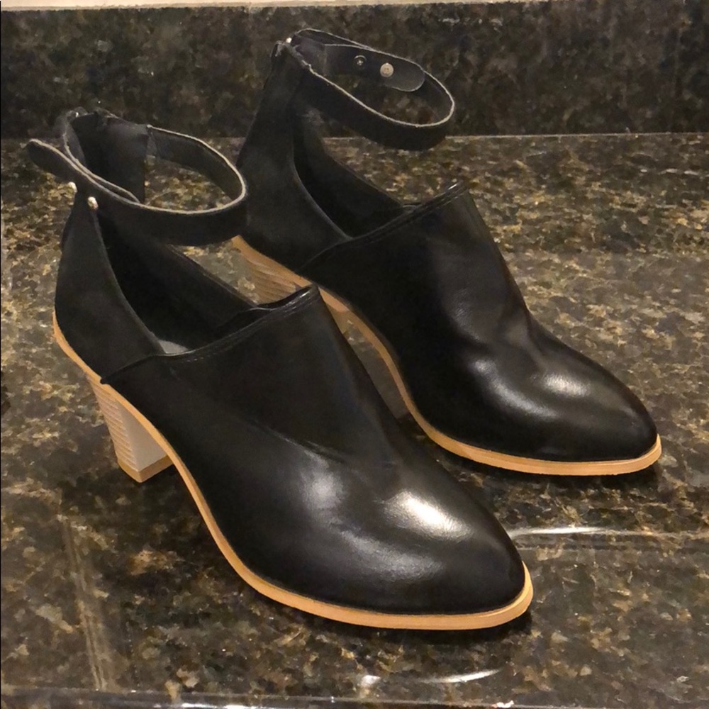 Ankle strap booties!